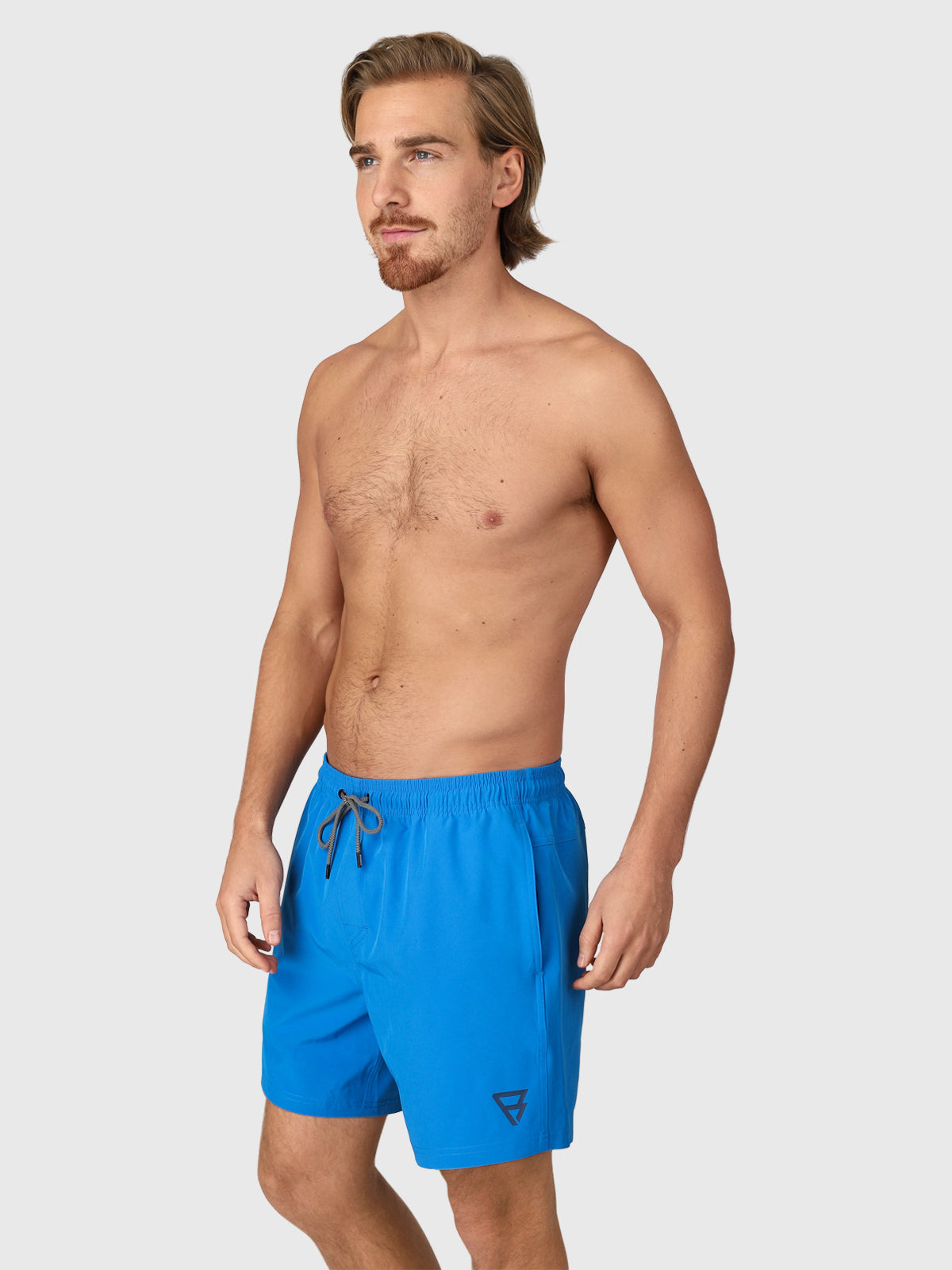 Calaro-R Men Swim Shorts | Neon Blue