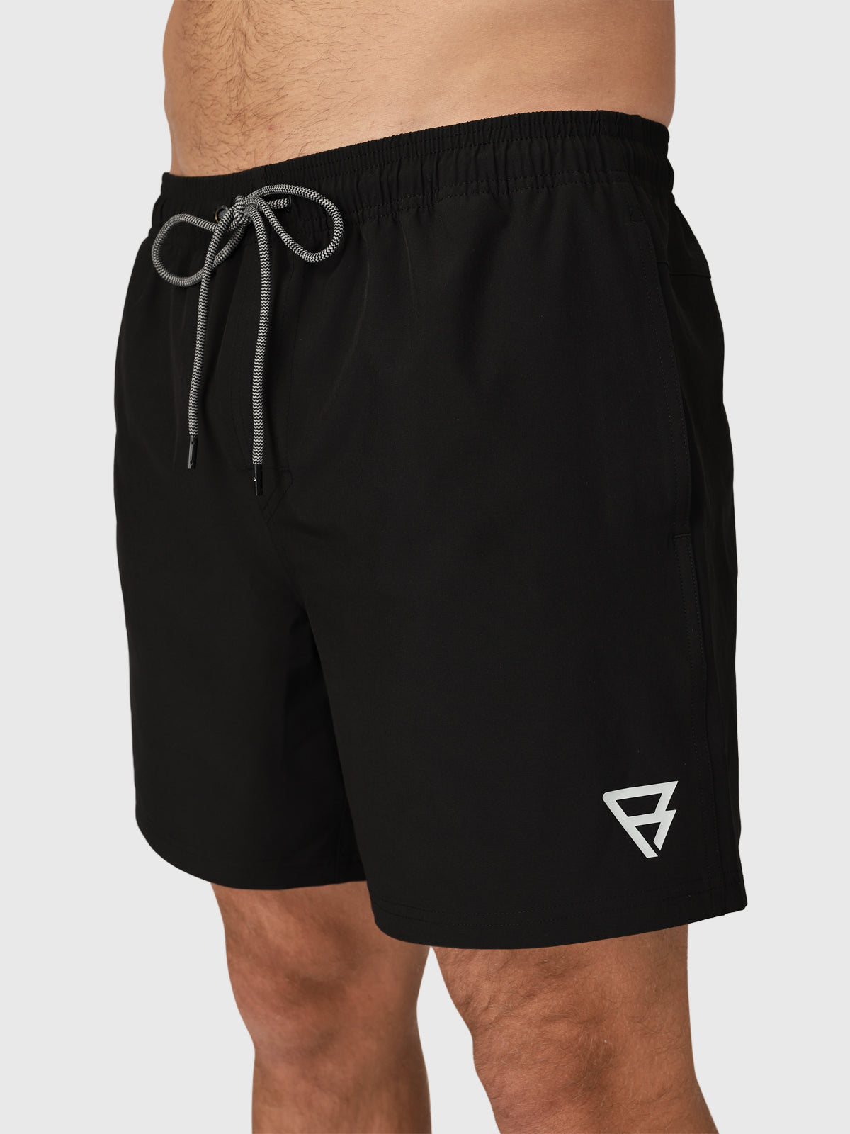 Calaro-R Men Swim Shorts | Black