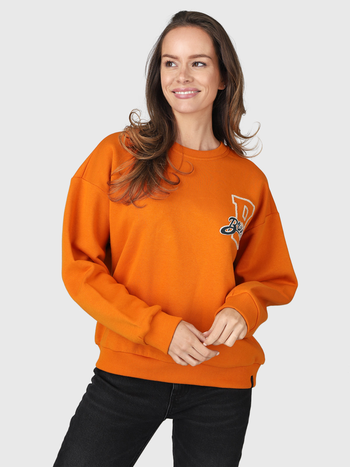 Arini-R Damen Sweatshirt | Orange