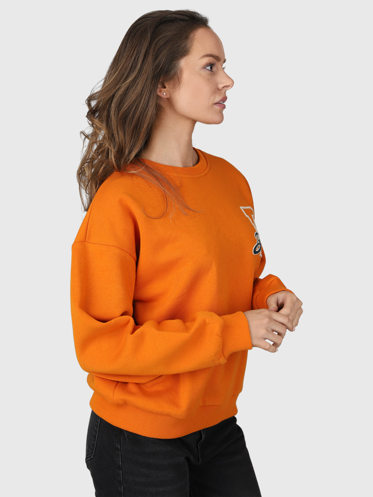 Arini-R Damen Sweatshirt | Orange