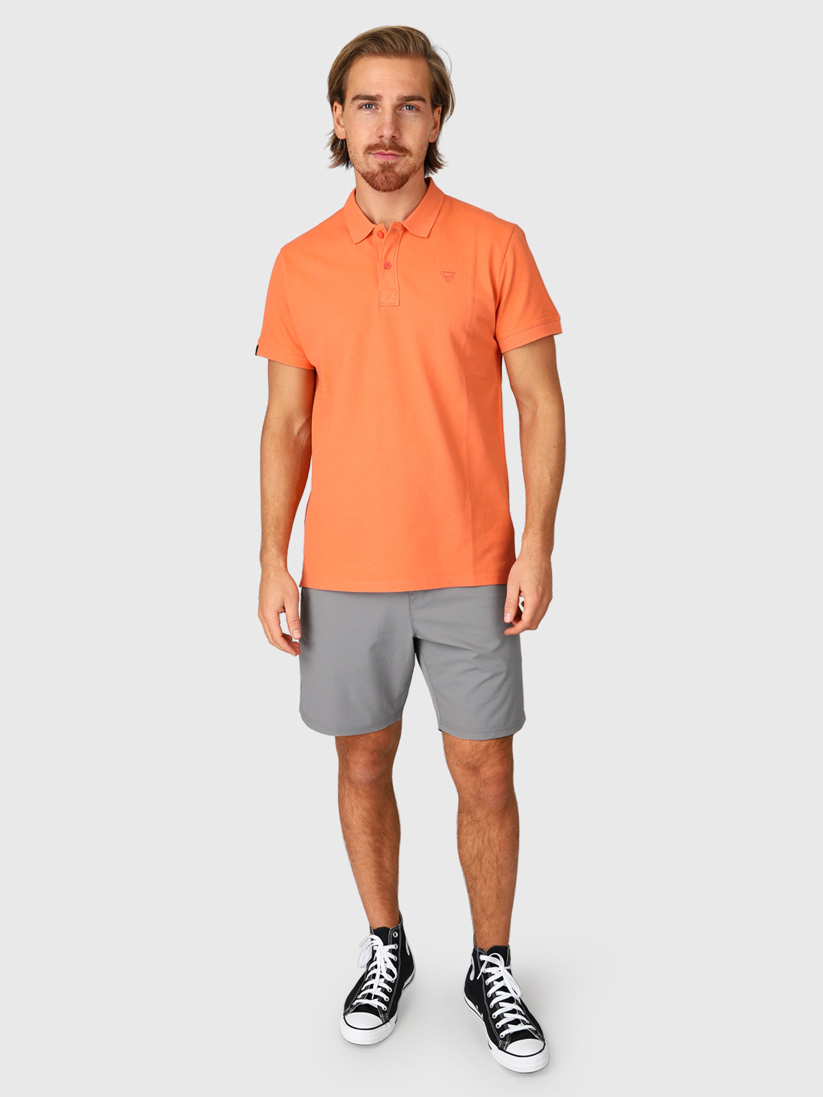 Frunot-II Men Polo | Orange