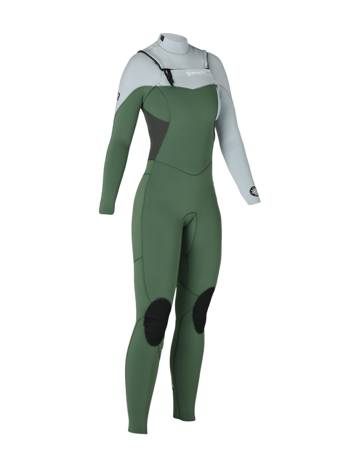 Glow-Fullsuit-3/2mm Damen Wetsuit | Grün