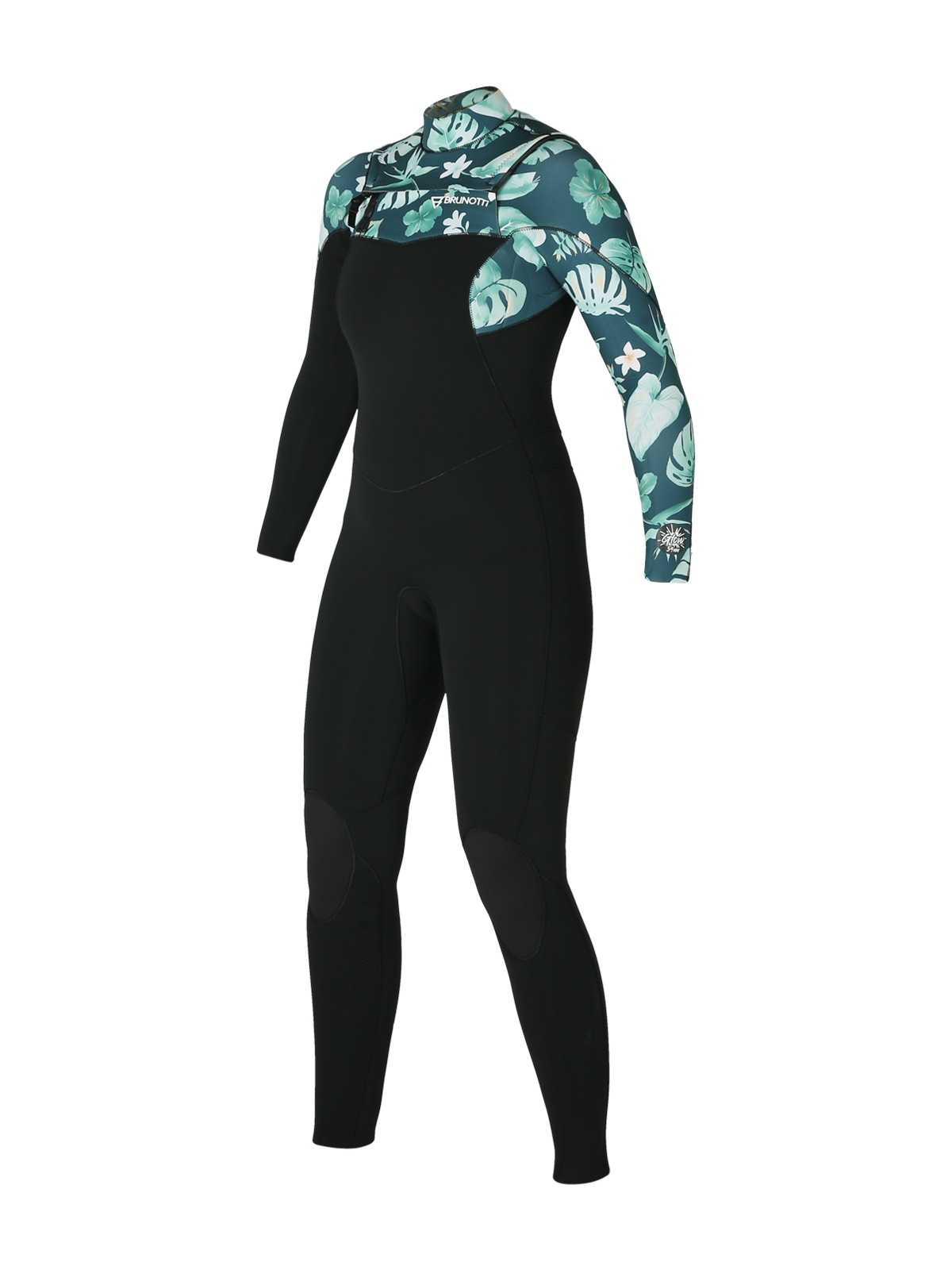 Glow Fullsuit 3/2mm Damen Wetsuit | Schwarz