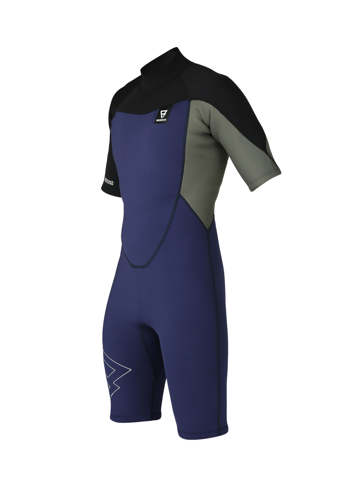 Defence-Shorty-3/2mm Herren Wetsuit | Blau