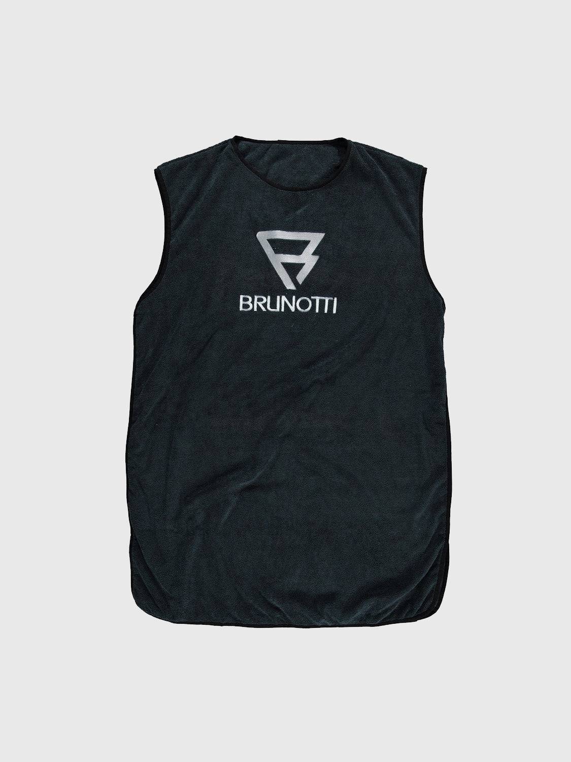 Poncho Simple Surf Poncho | Black - Brunotti