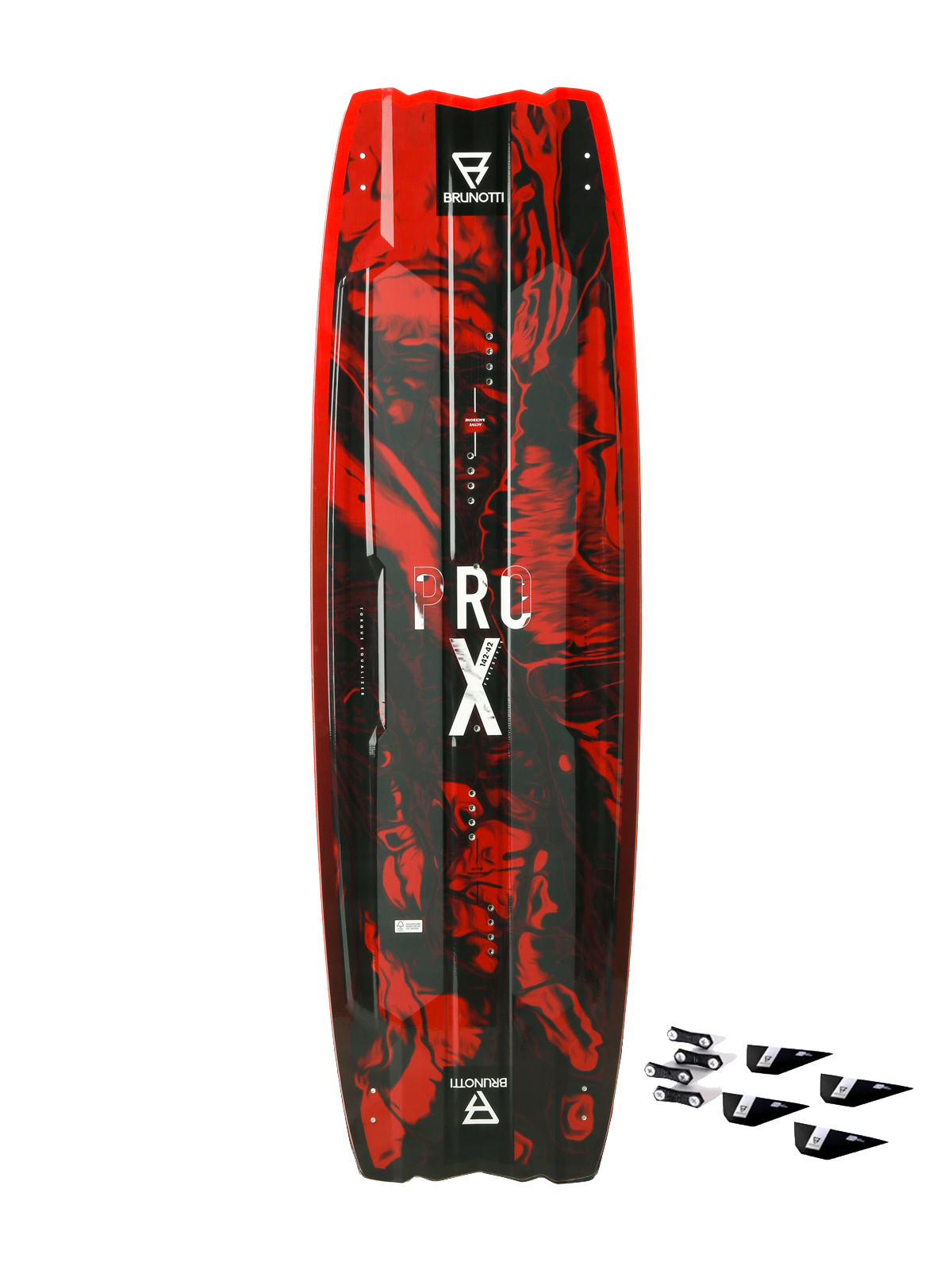 Pro-X+G10Fins Uni Kiteboard