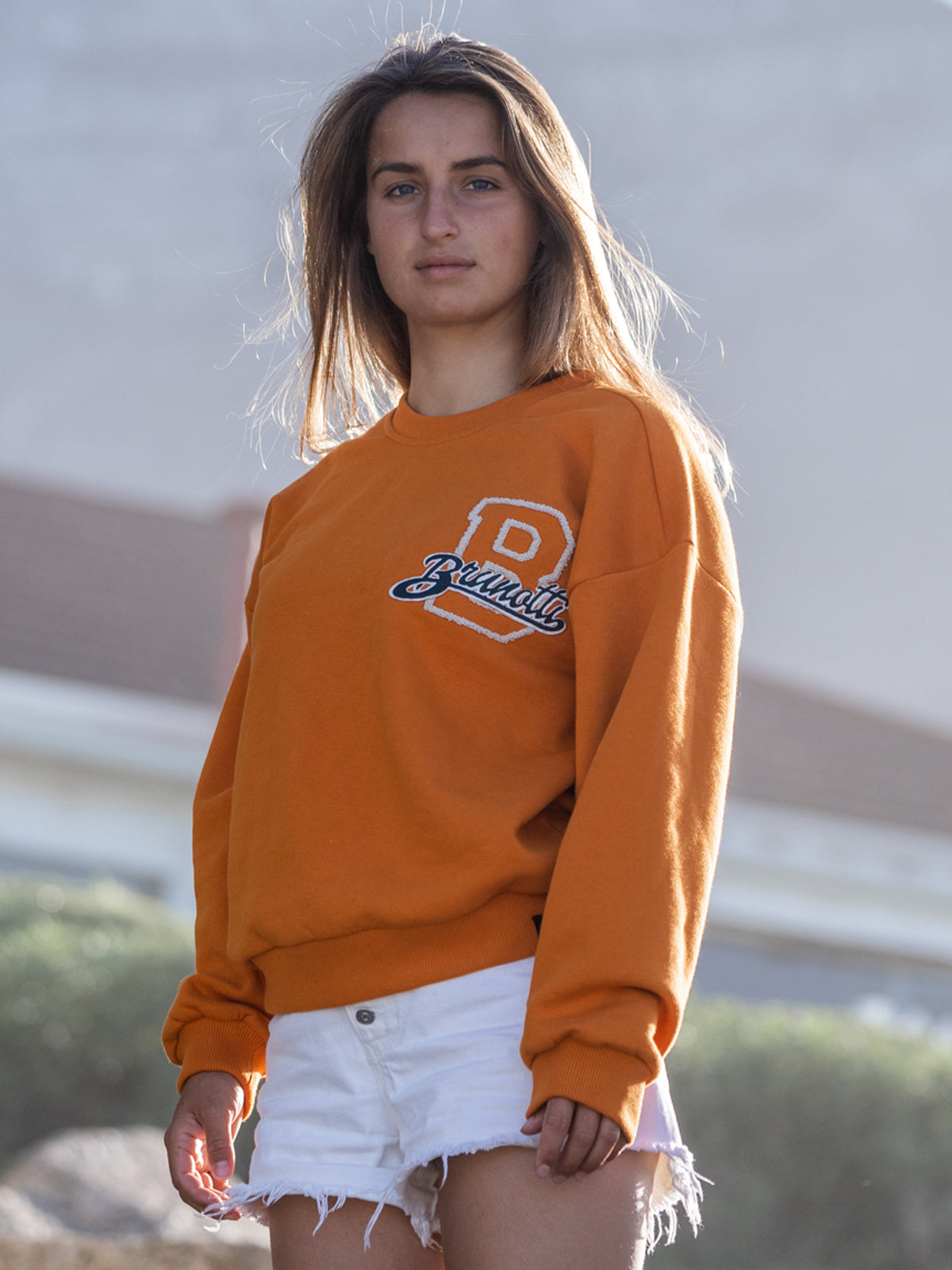 Arini-R Dames Sweater | Oranje