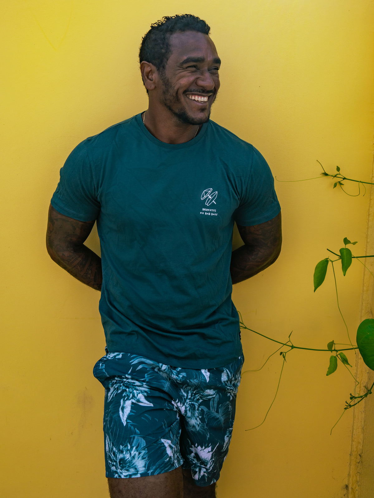CrunECO-AO Heren Zwemshort | Groen