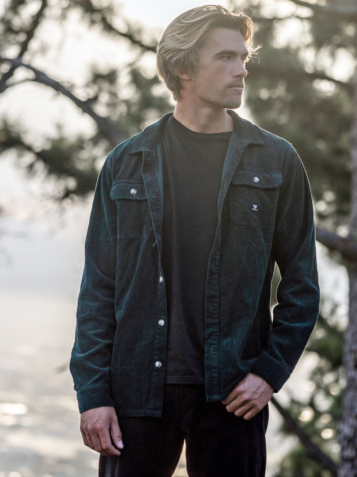 Mitra-R 男士衬衫 | 绿色