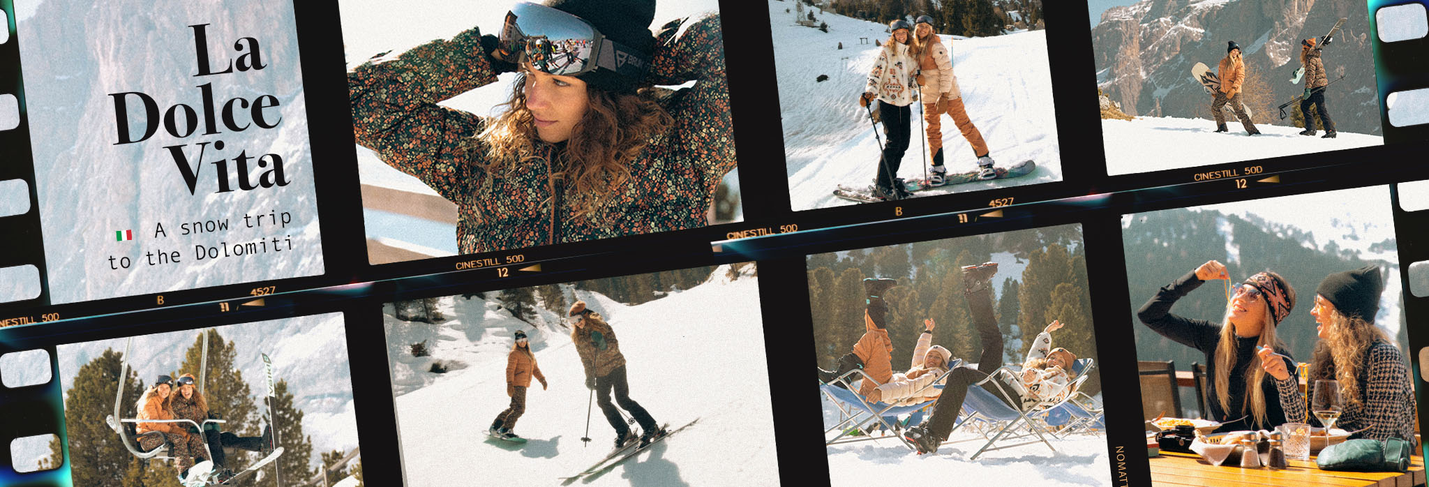 La dolce vita - a trip to the dolomiti with brunotti ski apparal