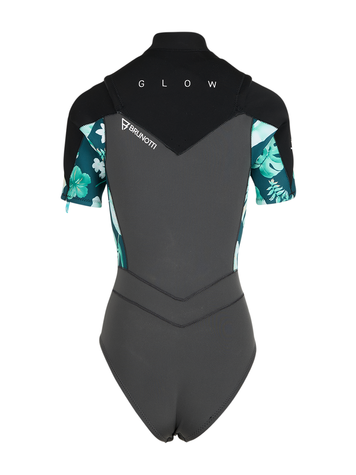 Glow Shorty-2mm Damen Wetsuit | Schwarz