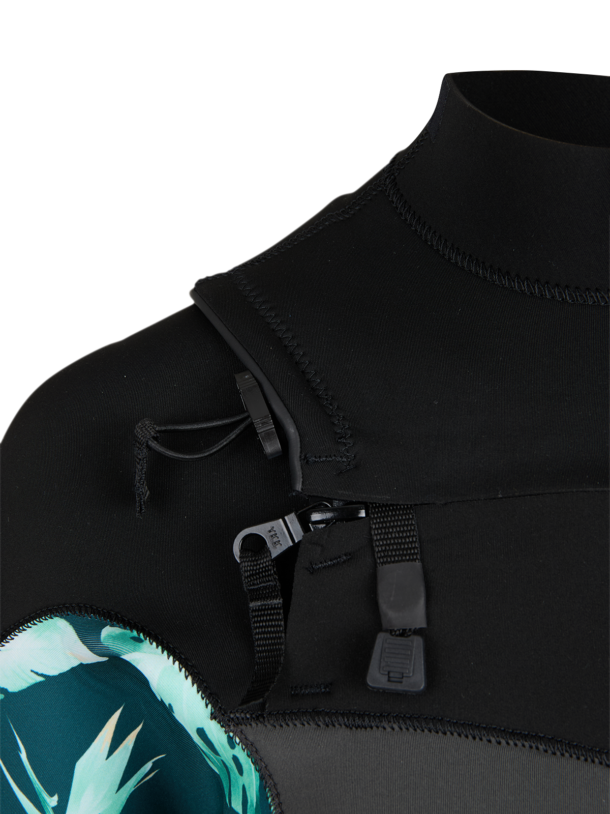 Glow Shorty-2mm Damen Wetsuit | Schwarz