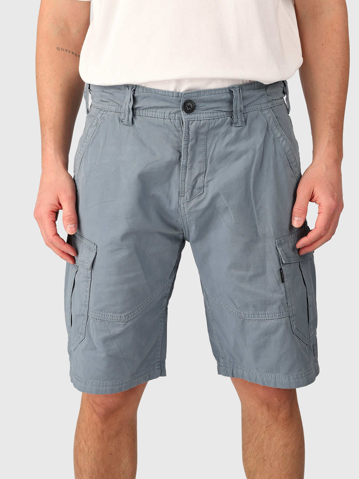 Caldo Men Walk Shorts | Blue Steel