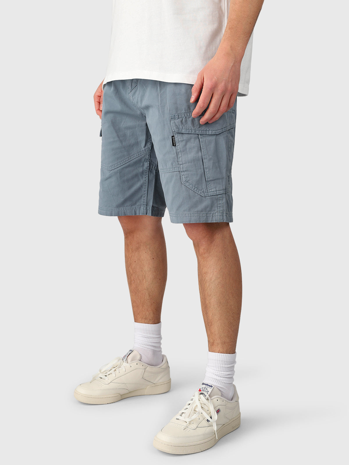 Caldo Men Walk Shorts | Blue Steel