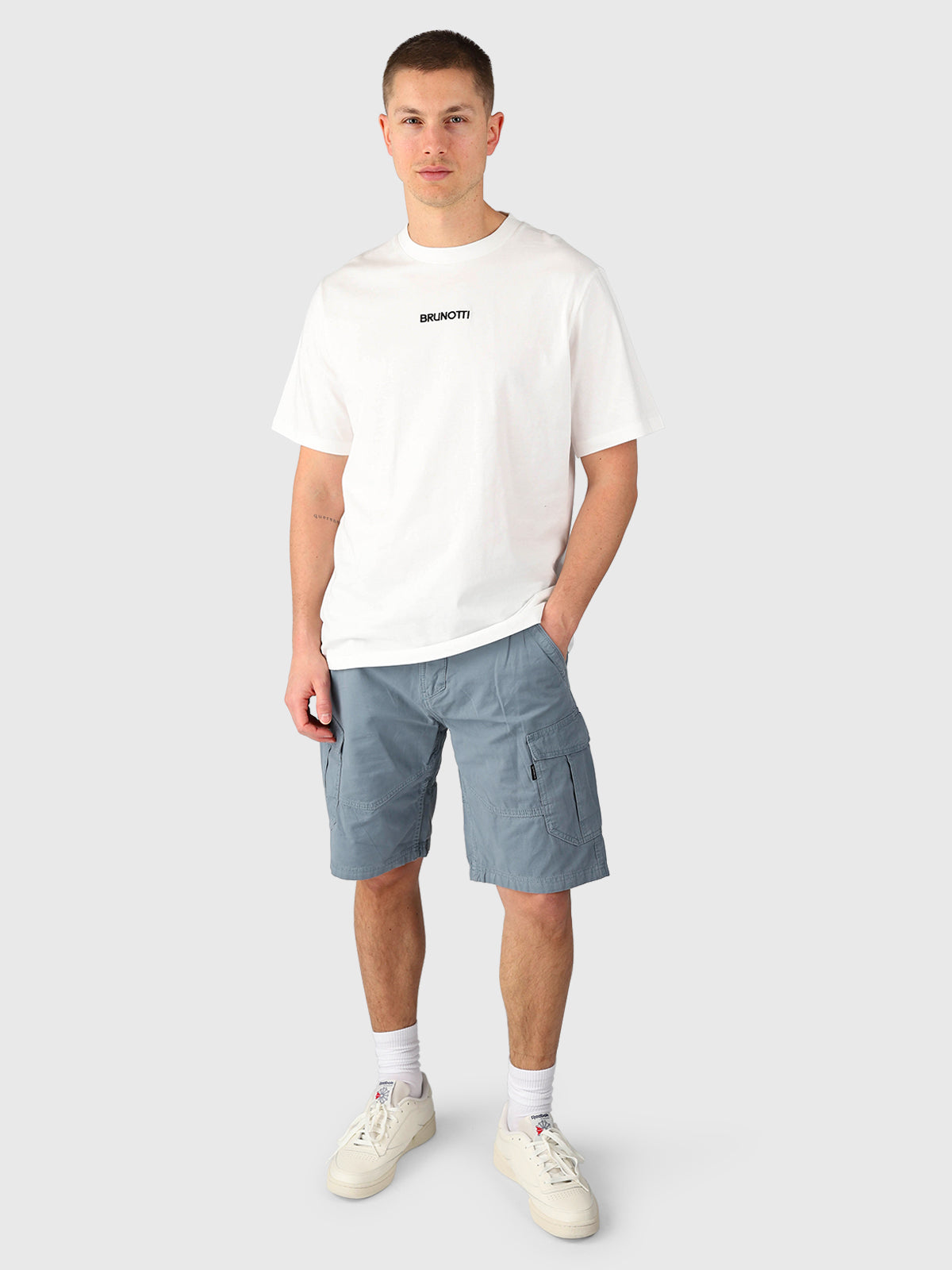 Caldo Men Walk Shorts | Blue Steel