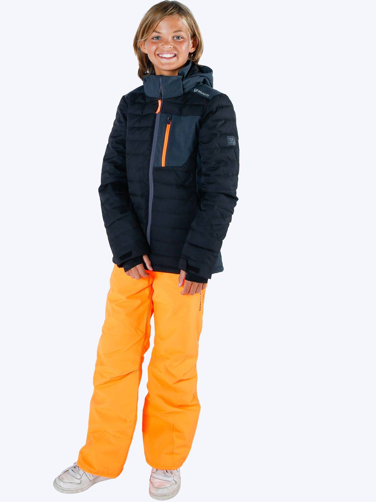Footstrap-N Boys  Snow Pants | Orange - Brunotti