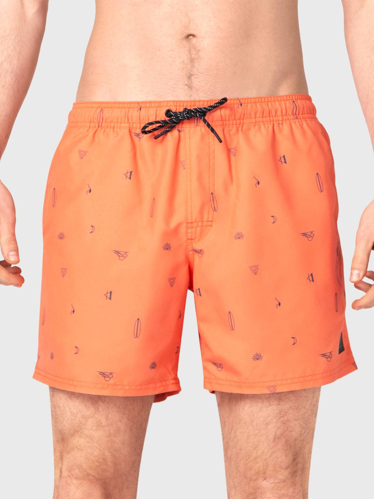 CrunECO-Mini-N Men Swim Shorts | Orange - Brunotti