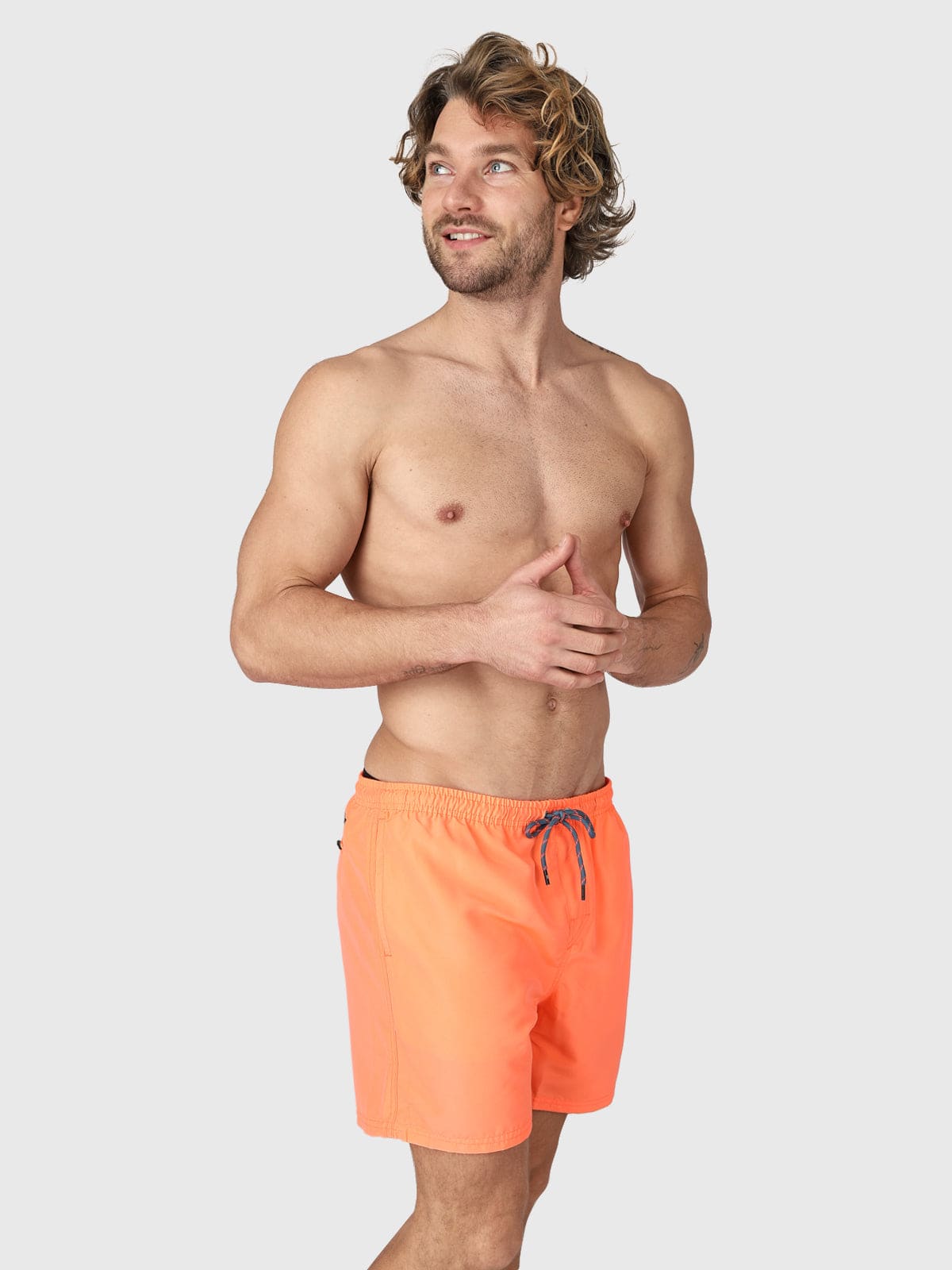 CrunECO-N Men Swim Shorts | Orange