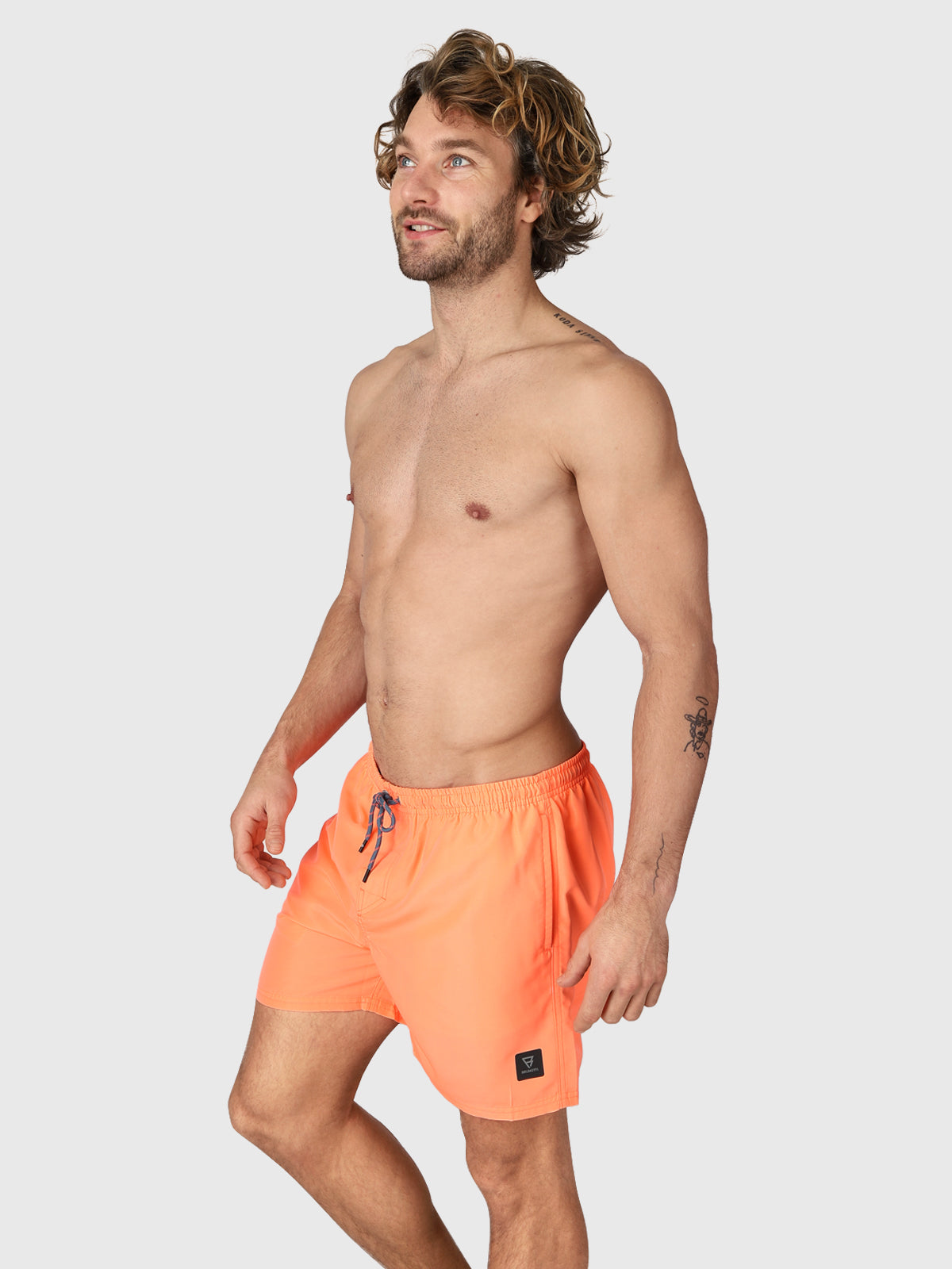 CrunECO-N Men Swim Shorts | Orange