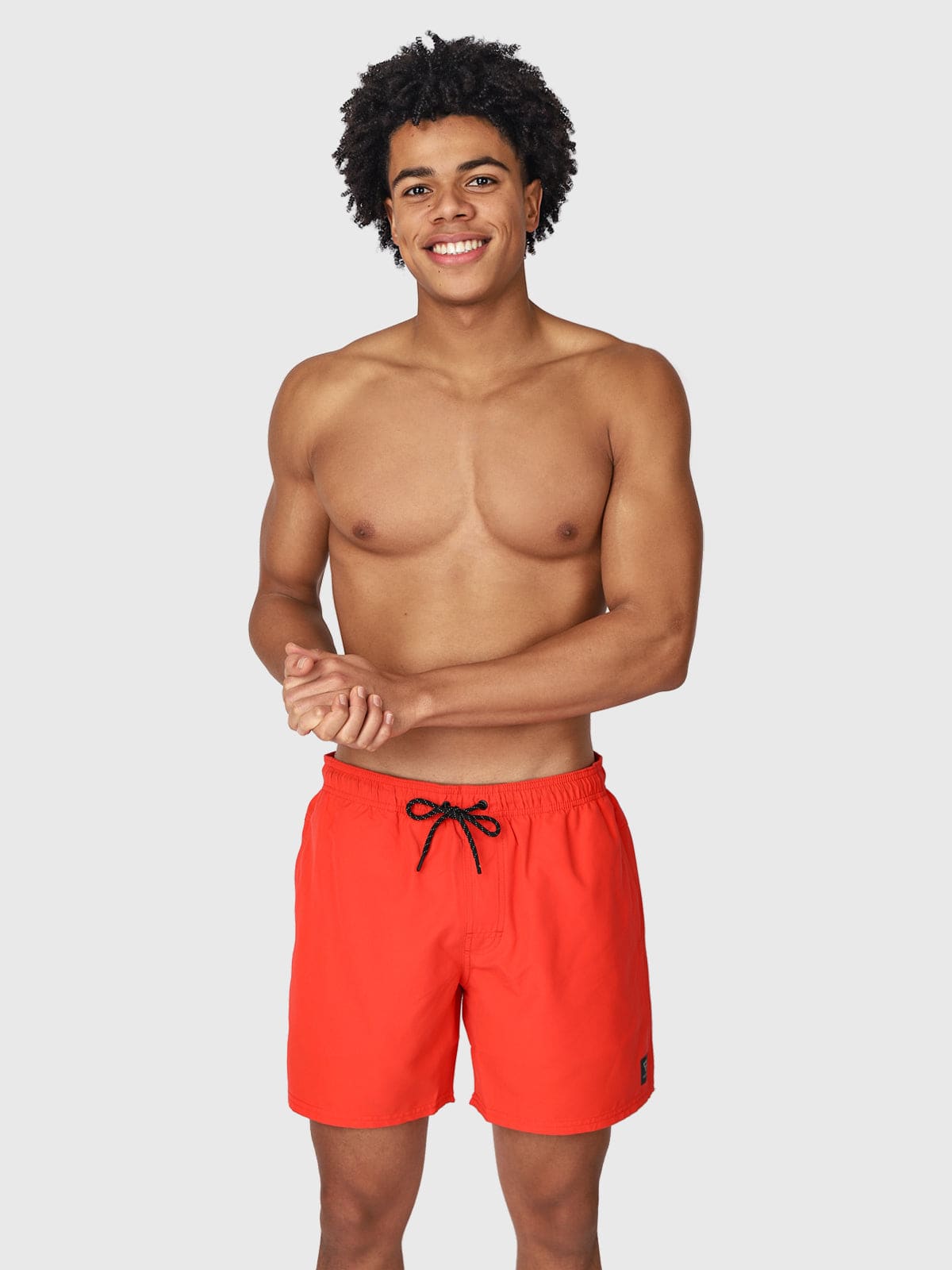 CrunECO-N Men Swim Shorts | Bright Red