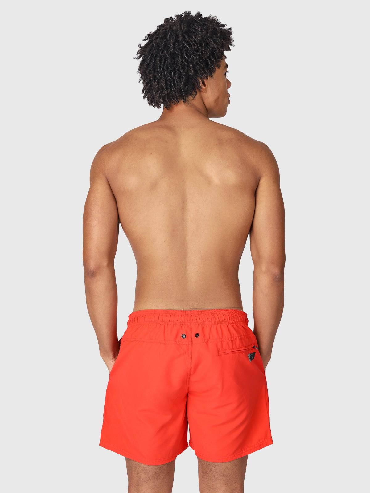 CrunECO-N Men Swim Shorts | Bright Red