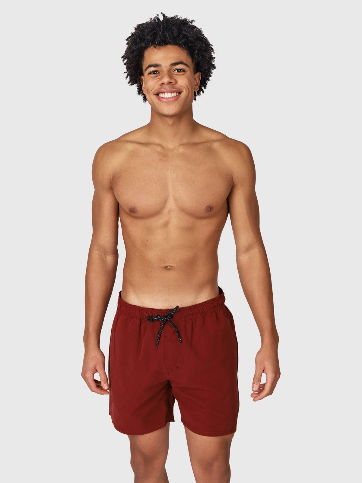 CrunECO-N Men Swim Shorts | Red