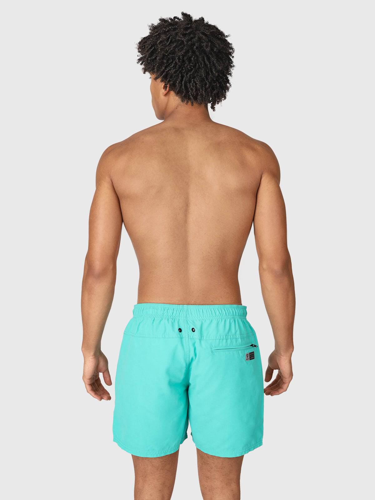 CrunECO-N Men Swim Shorts | Caribbean Green