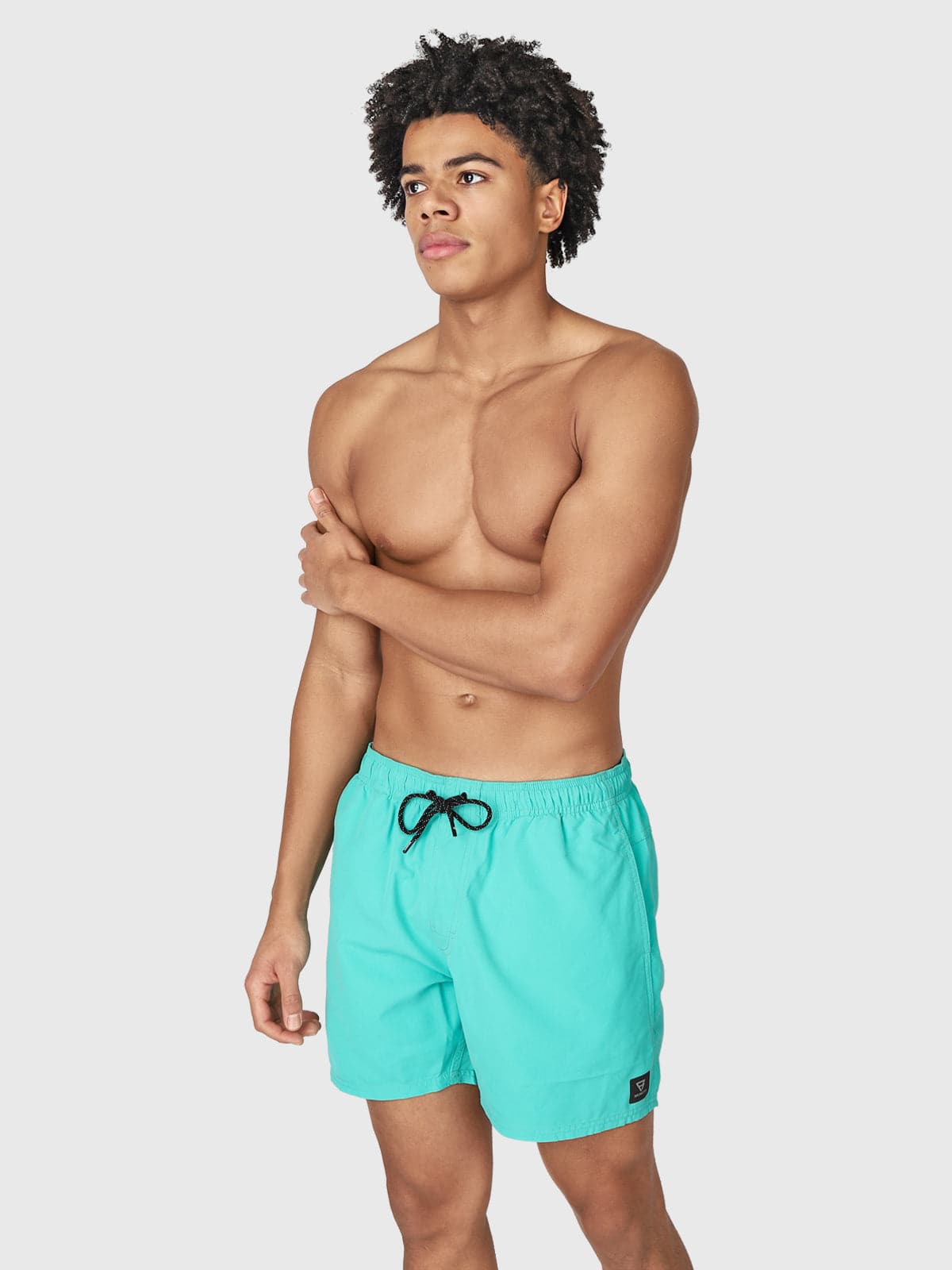 CrunECO-N Men Swim Shorts | Caribbean Green