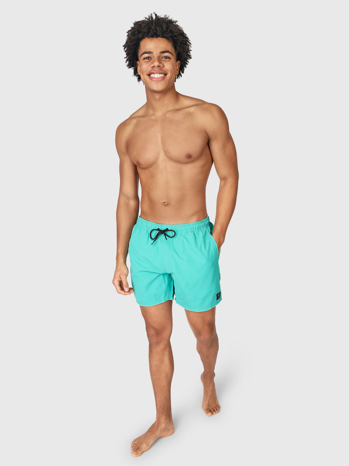 CrunECO-N Men Swim Shorts | Caribbean Green