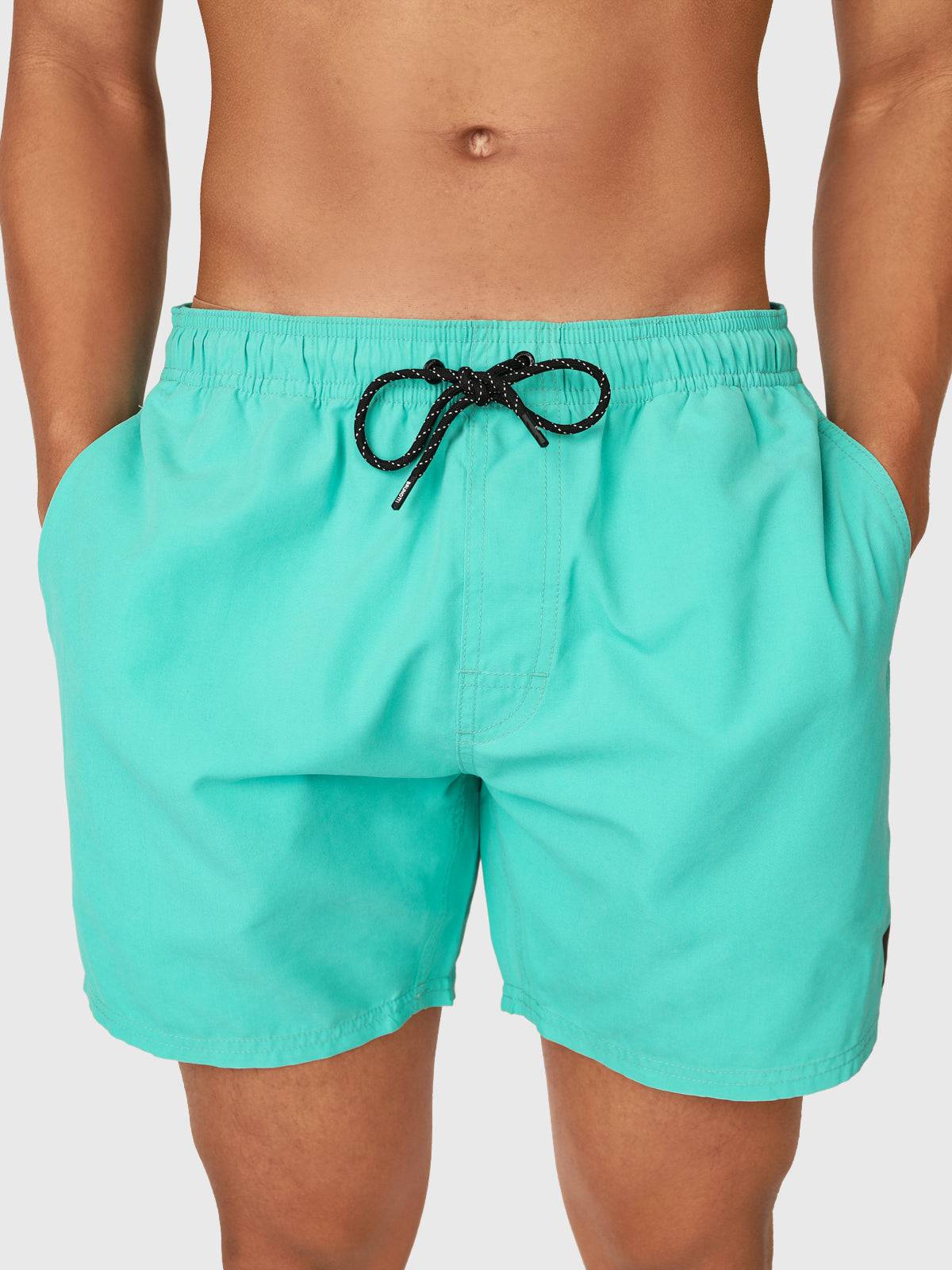 CrunECO-N Men Swim Shorts | Caribbean Green