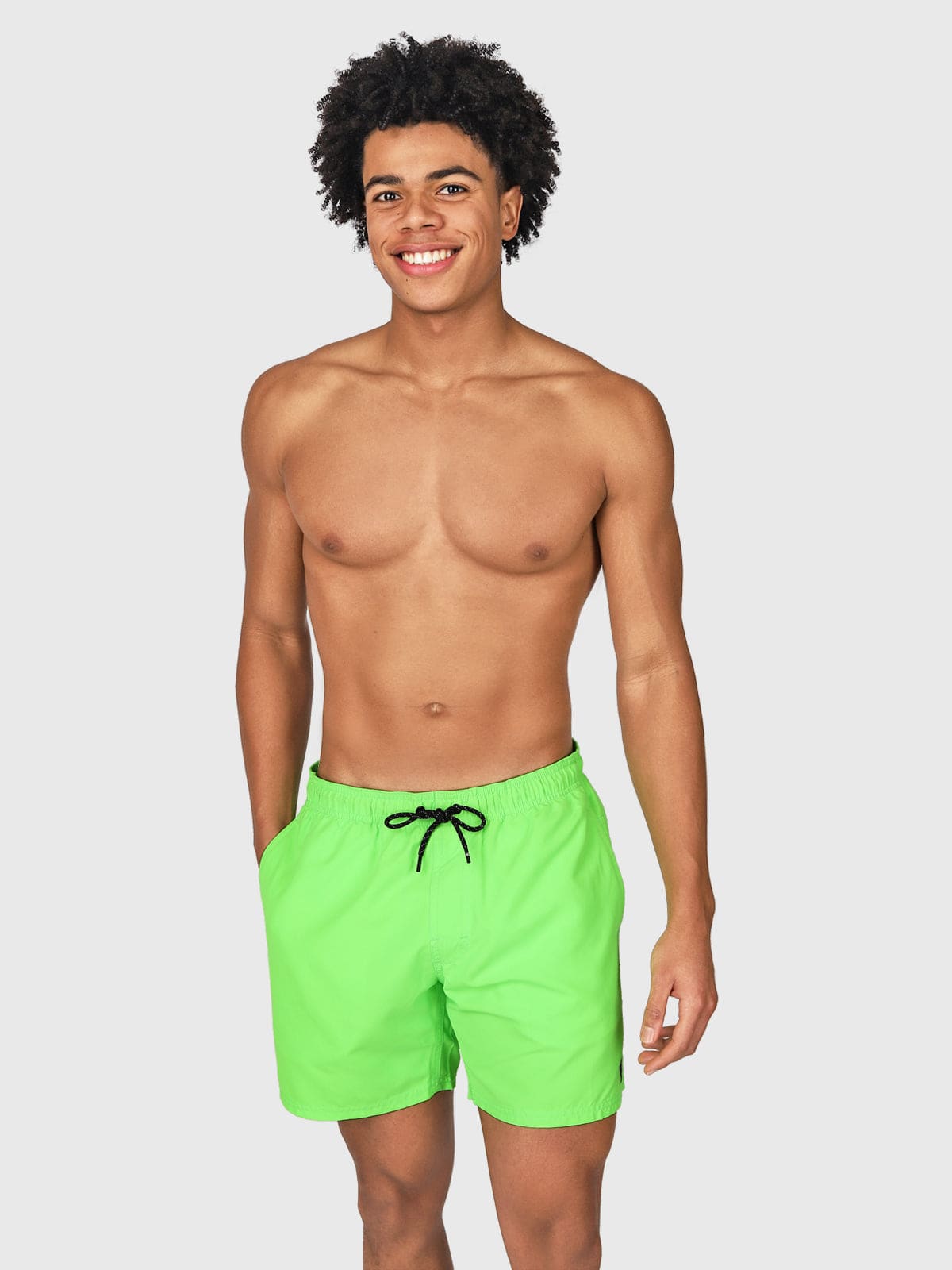 CrunECO-N Men Swim Shorts | Neon Green - Brunotti