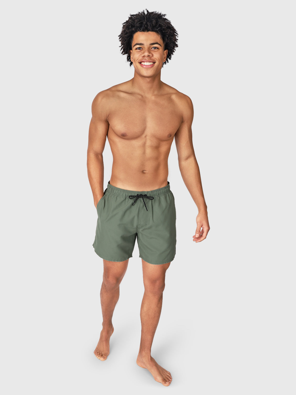 CrunECO-N Men Swim Shorts | Green