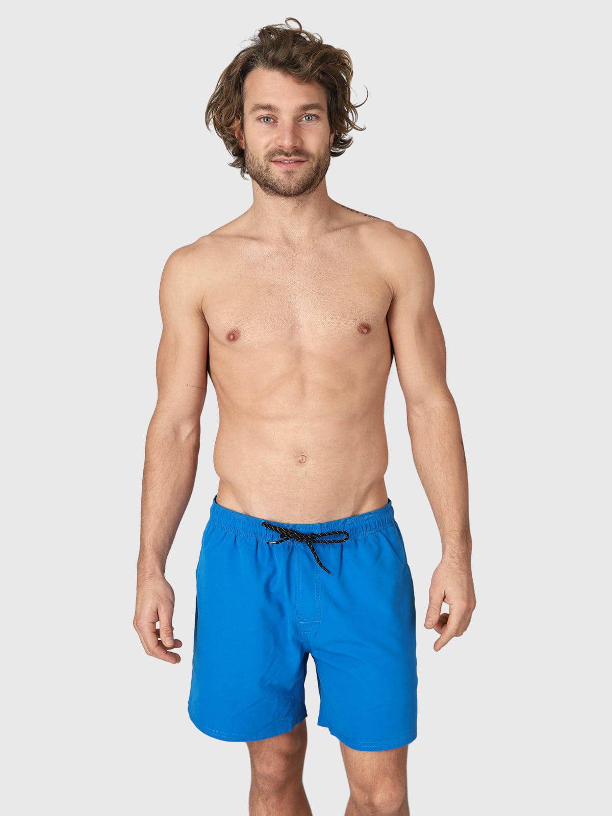 CrunECO-N Men Swim Shorts | Neon Blue - Brunotti