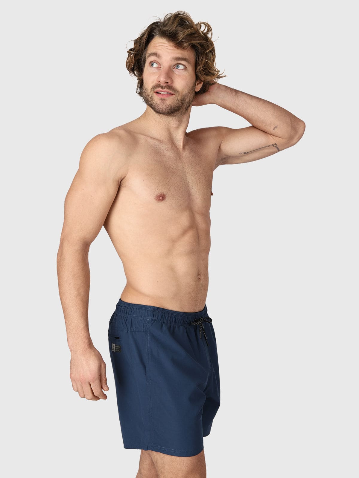 CrunECO-N Men Swim Shorts | Blue - Brunotti