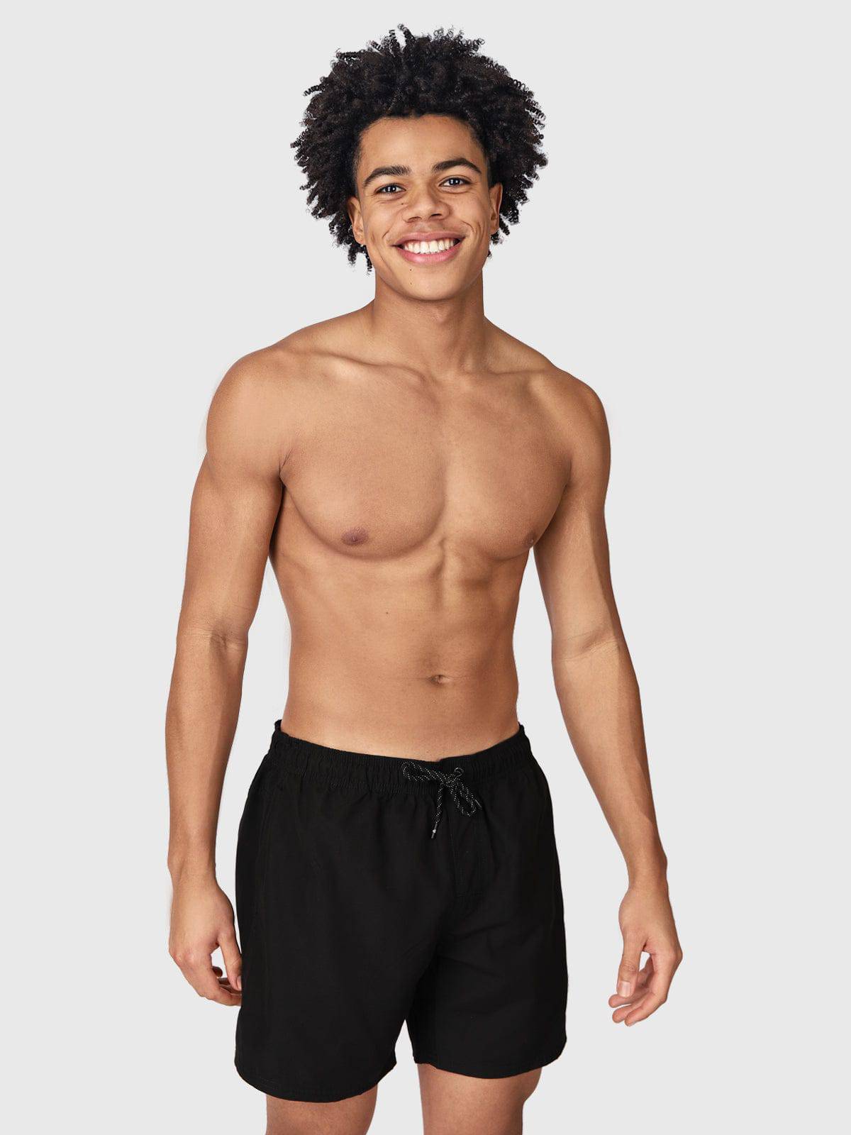 CrunECO-N Men Swim Shorts | Black