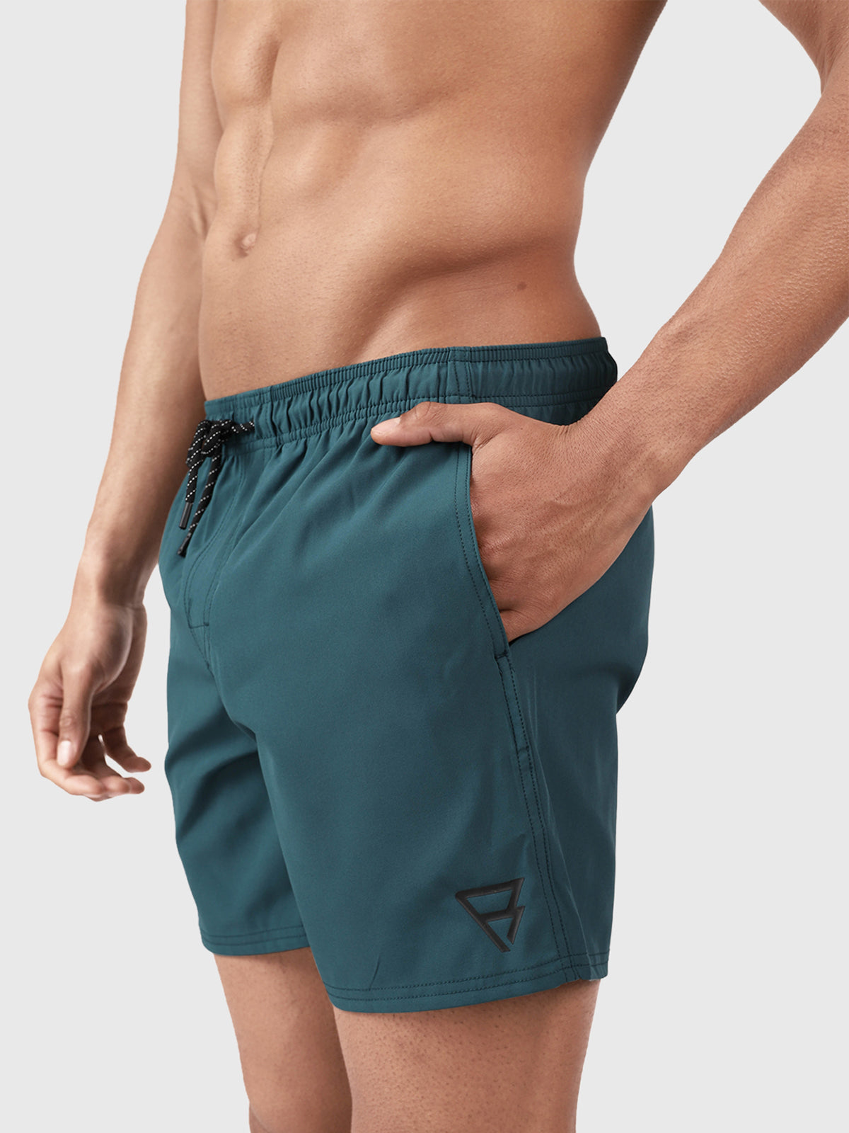 Bru-conic Men Swim Shorts | Dark Green