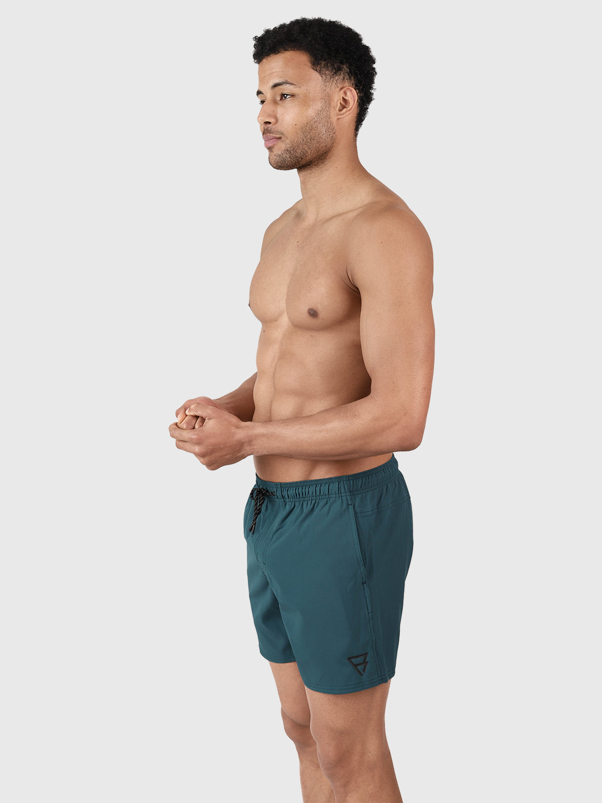 Bru-conic Men Swim Shorts | Dark Green