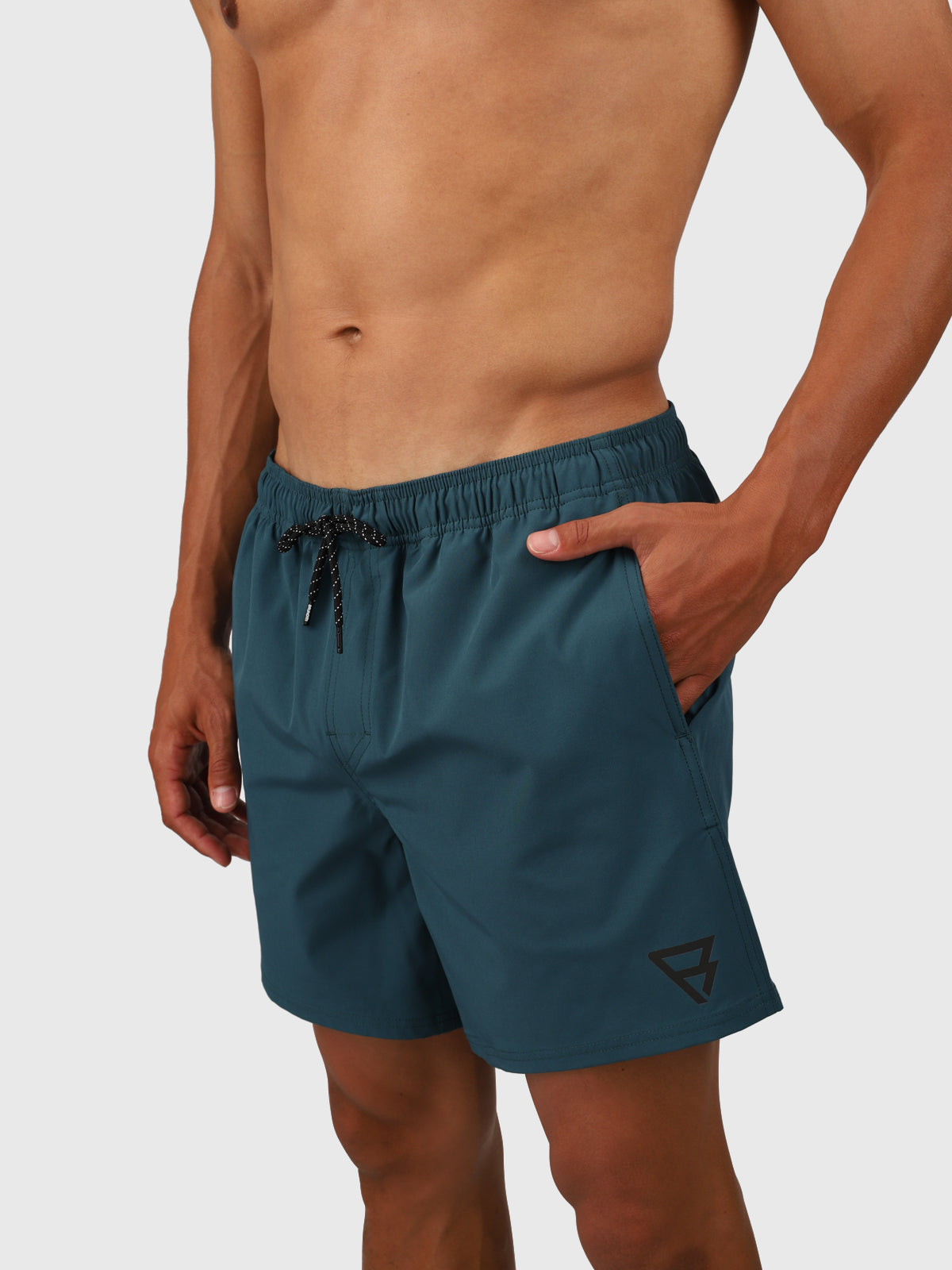 Bru-conic Men Swim Shorts | Dark Green