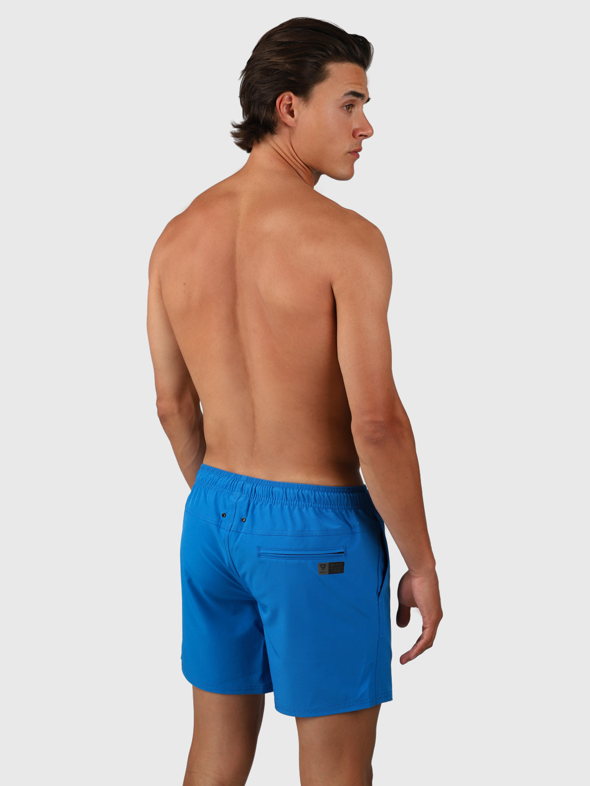 Bru-conic Heren Zwemshort | Neon Blauw