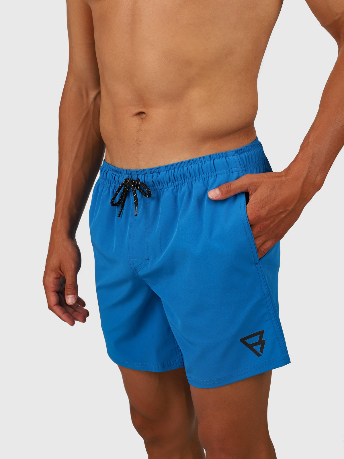Bru-conic Heren Zwemshort | Neon Blauw