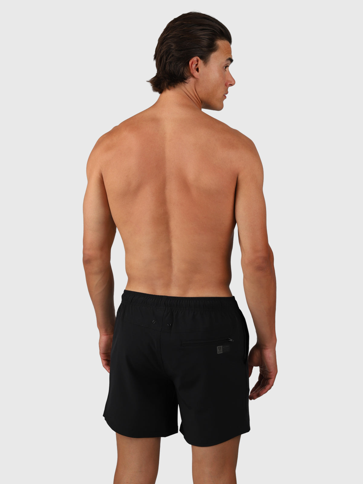 Bru-conic Men Swim Shorts | Black