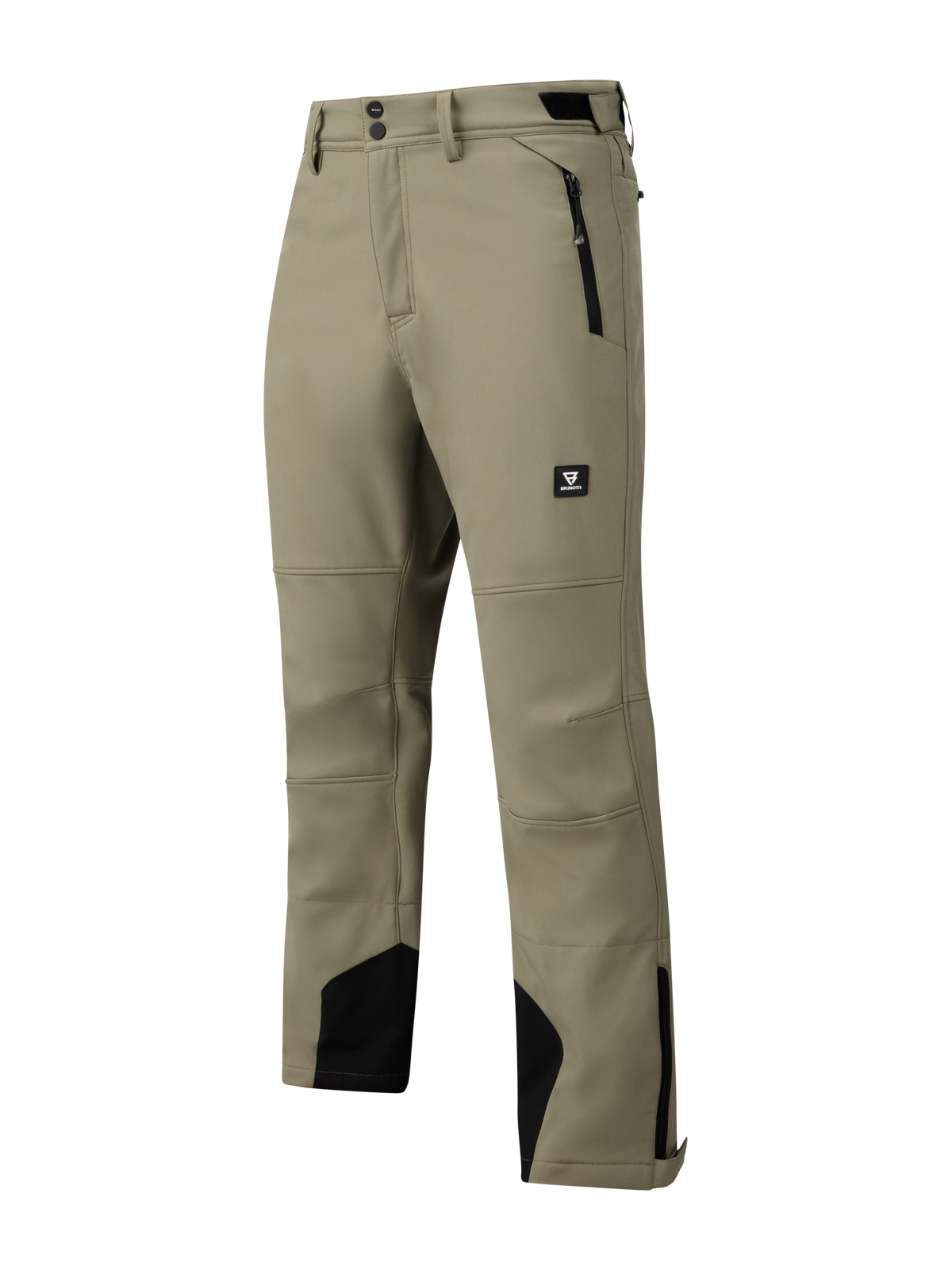 Huygens Men Softshell Pants | Dusky Green
