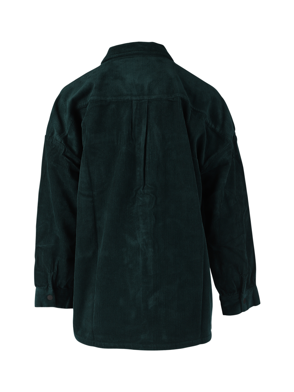 Sian-Cord-R Women Corduroy Shirt | Green