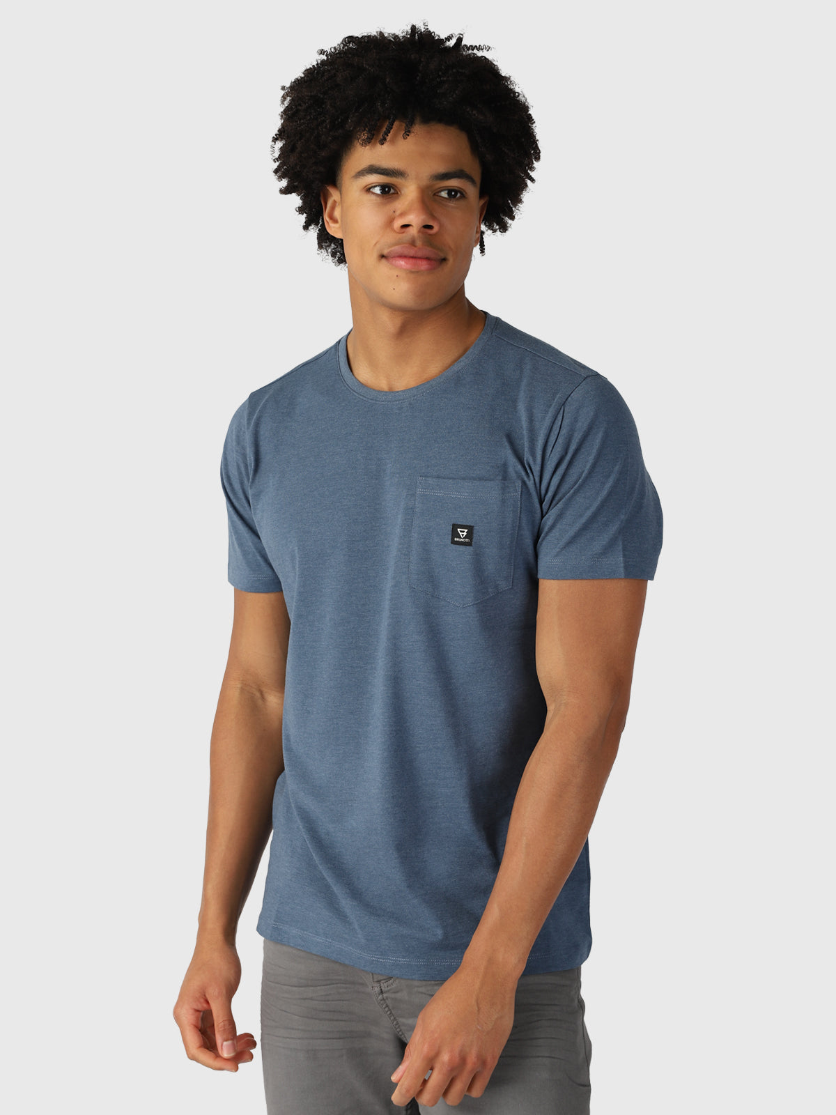 Axle-Melee Heren T-shirt | Blauw