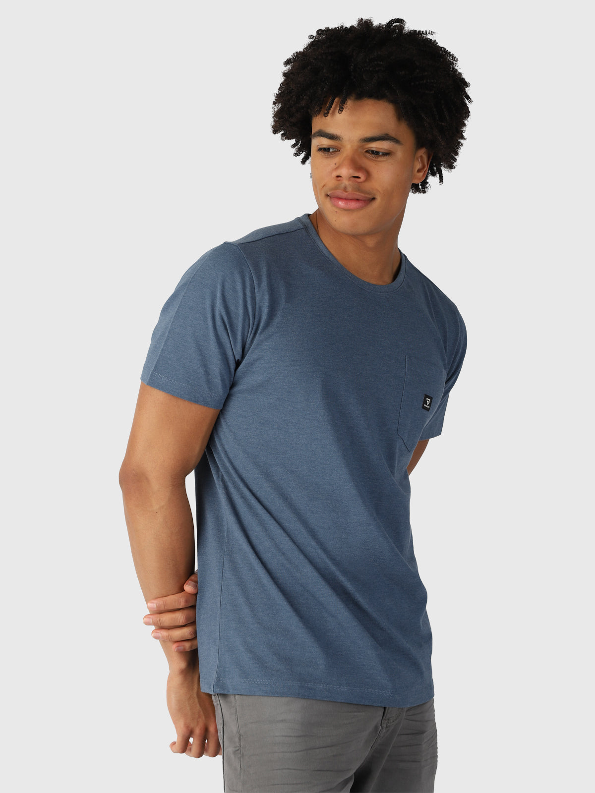 Axle-Melee Heren T-shirt | Blauw