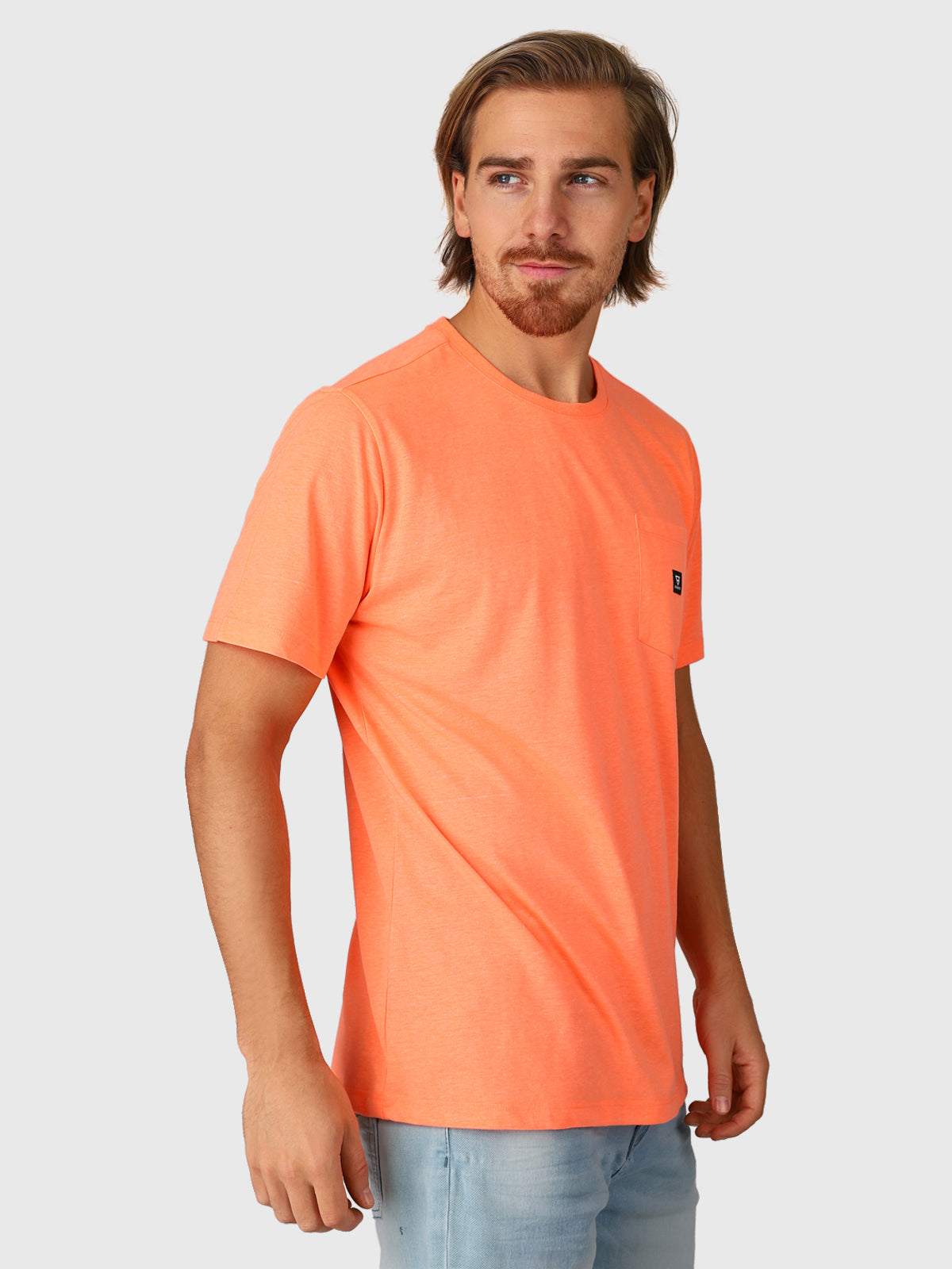 Axle-Melee Men T-Shirt | Orange