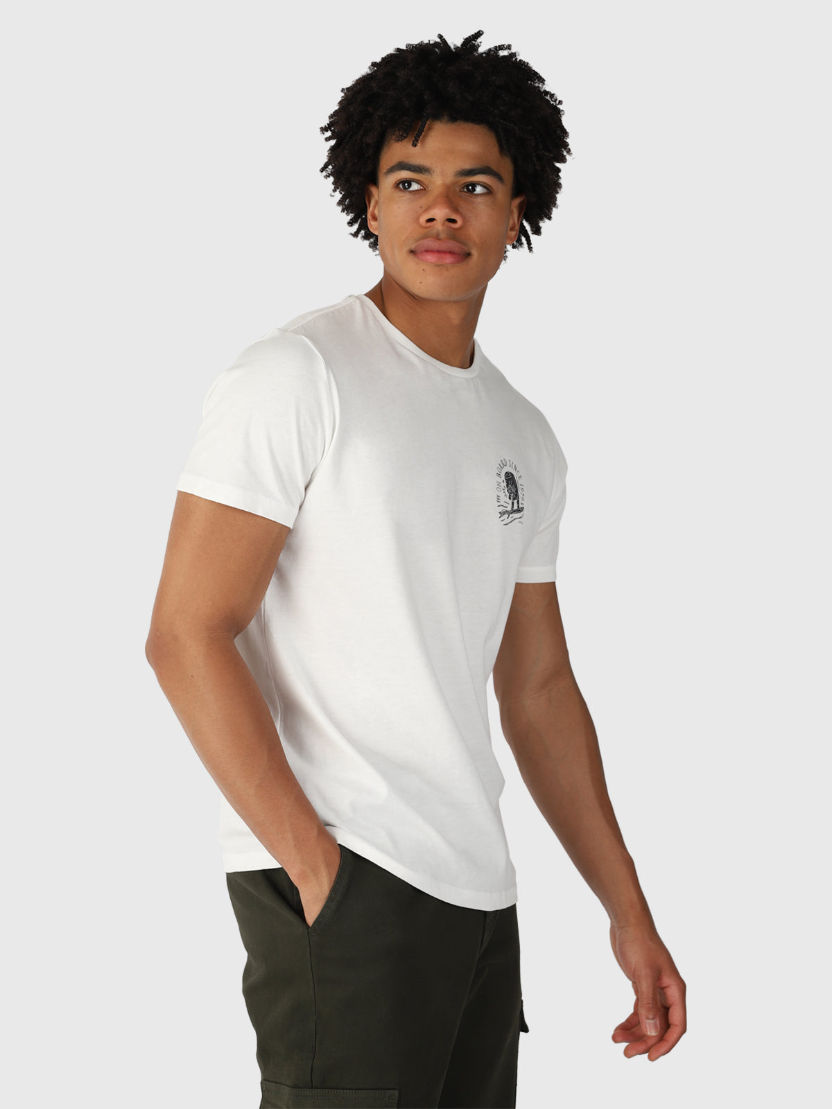 Artist-Tarik Men T-Shirt | White