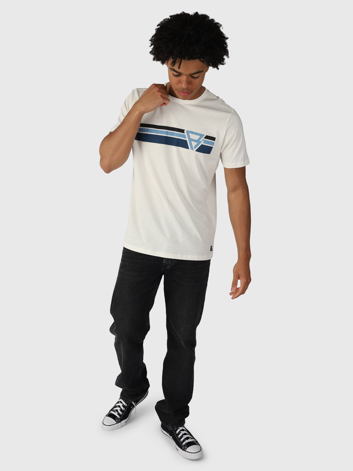 Timo-R Men T-Shirt | White