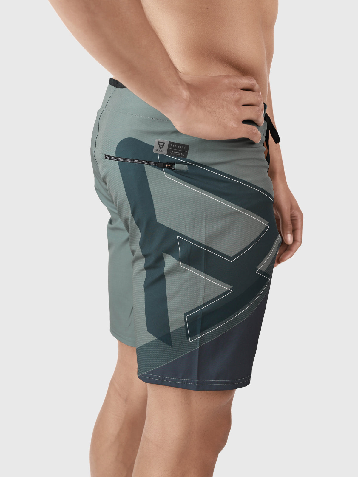 Weston-PP Heren Boardshort | Groen