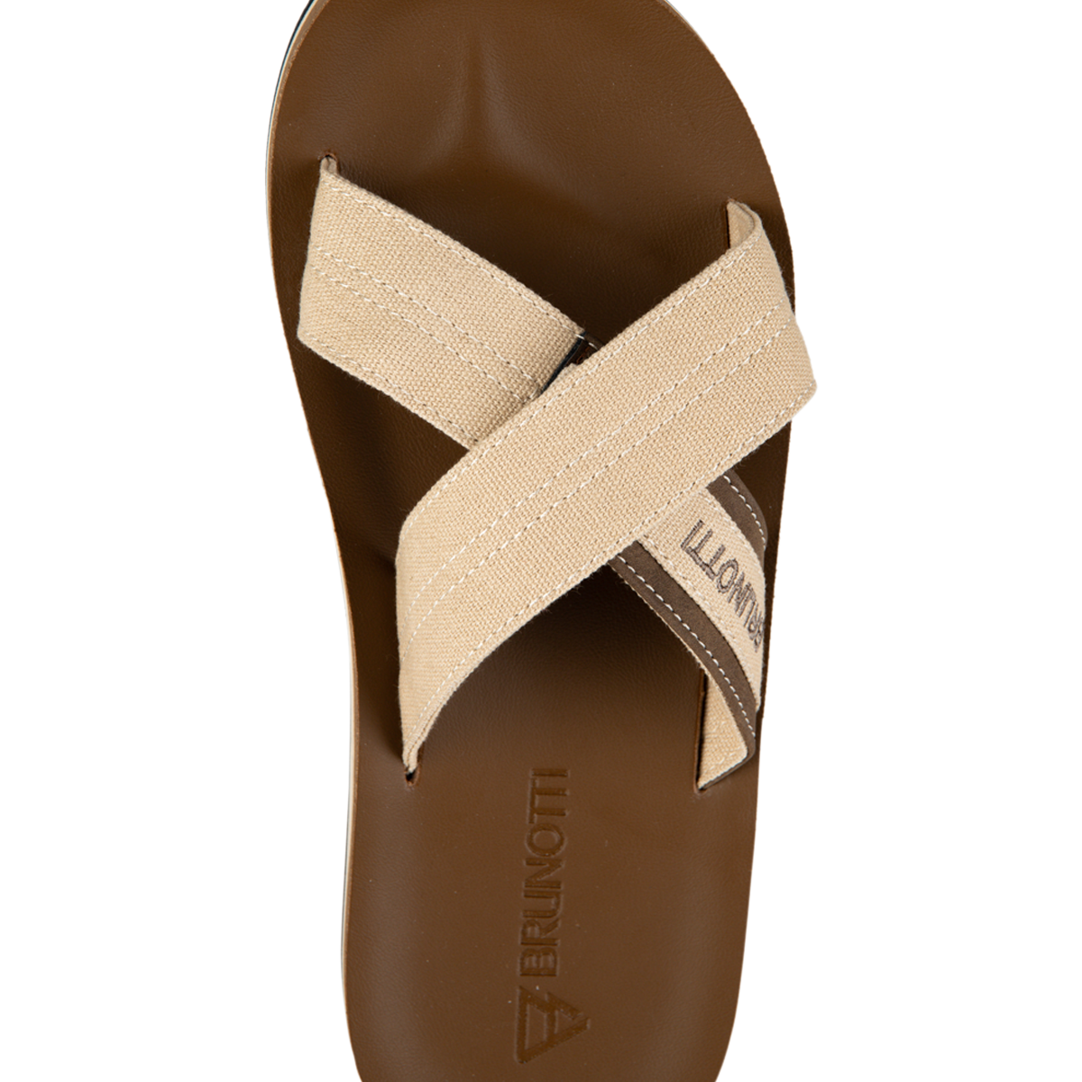 Ebbet Heren Slippers Beige